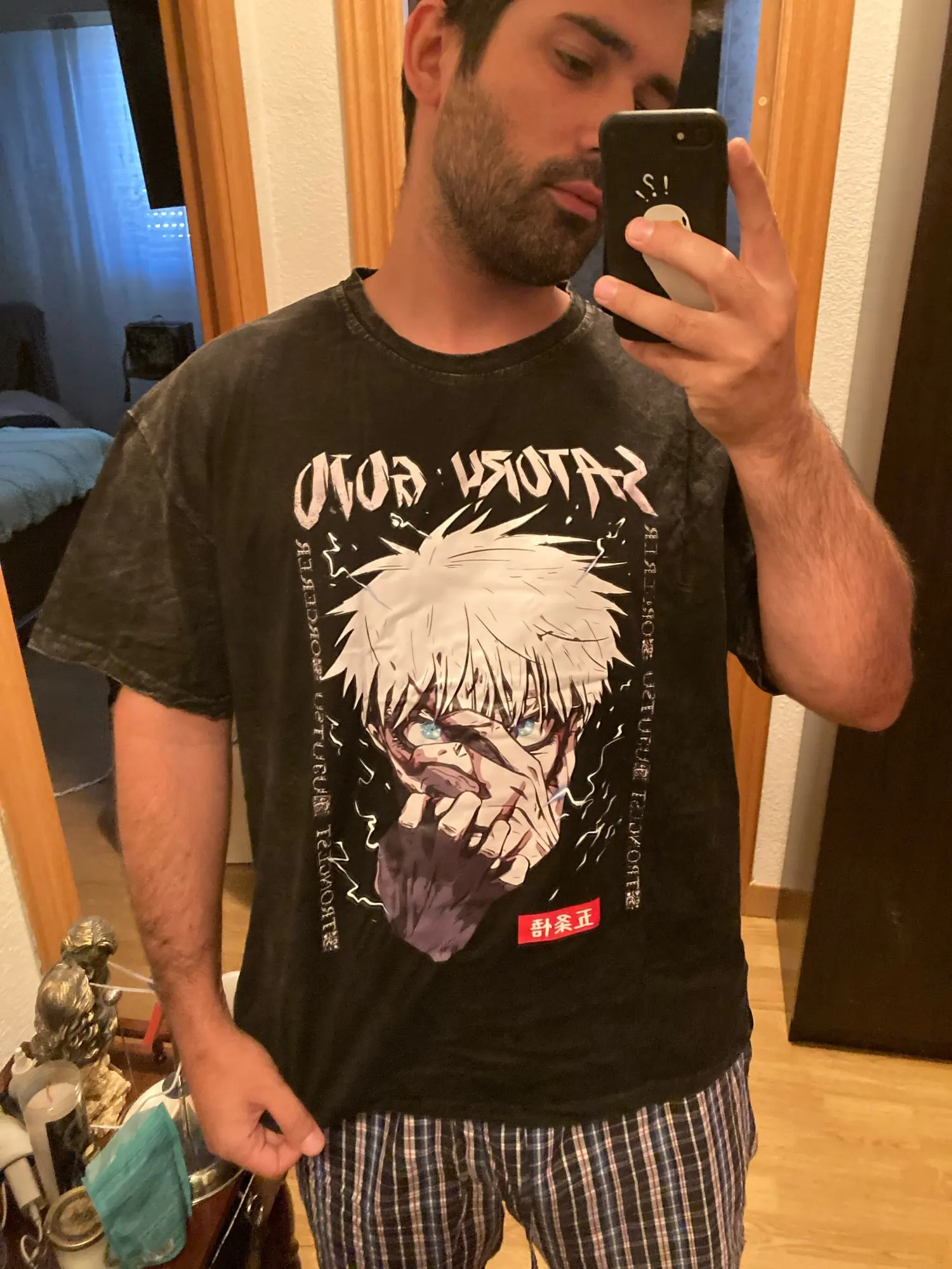 Anime Jujutsu Kaisen Shirt Gym Pump Cover