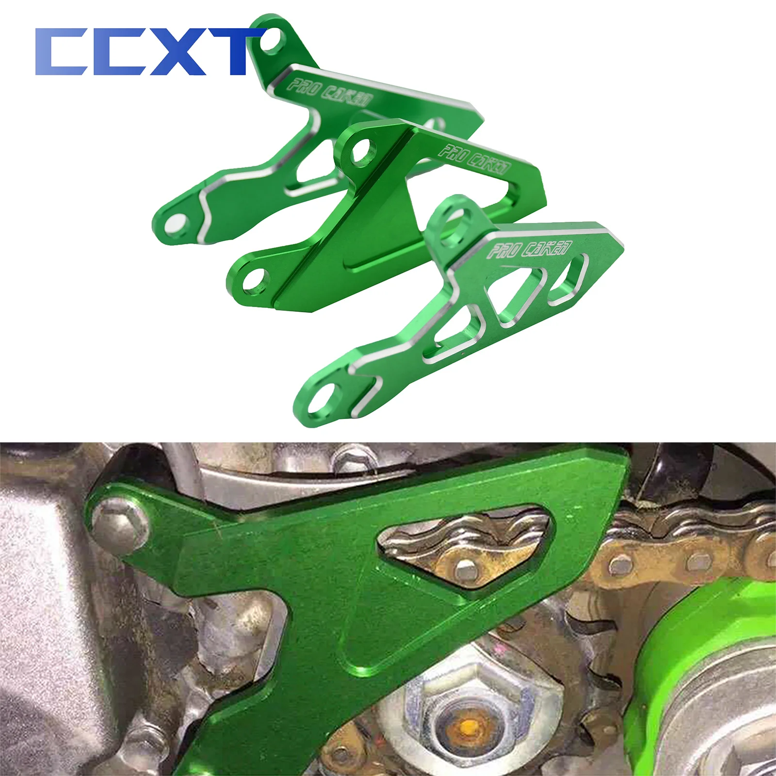 Motorcycle Front Sprocket Chain Guard Cover For Kawasaki KX250F KX450F