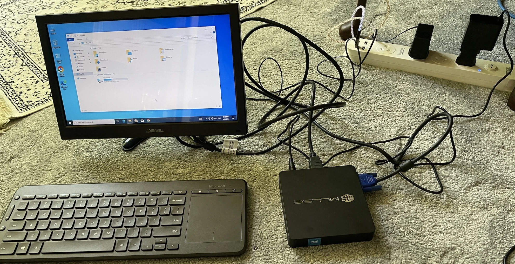 MLLSE Mini PC M2 Air Intel Gemini Lake N4000 Intel J3710 6GB RAM 128GB ROM Dual-Band WiFi Bluetooth USB Mini Computer photo review