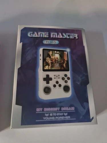 Consola de juegos portátil Retro R36S, sistema Linux, pantalla IPS de 3,5 pulgadas, reproductor de vídeo portátil de bolsillo, 64GB, 128G, regalo para niños, nuevo photo review