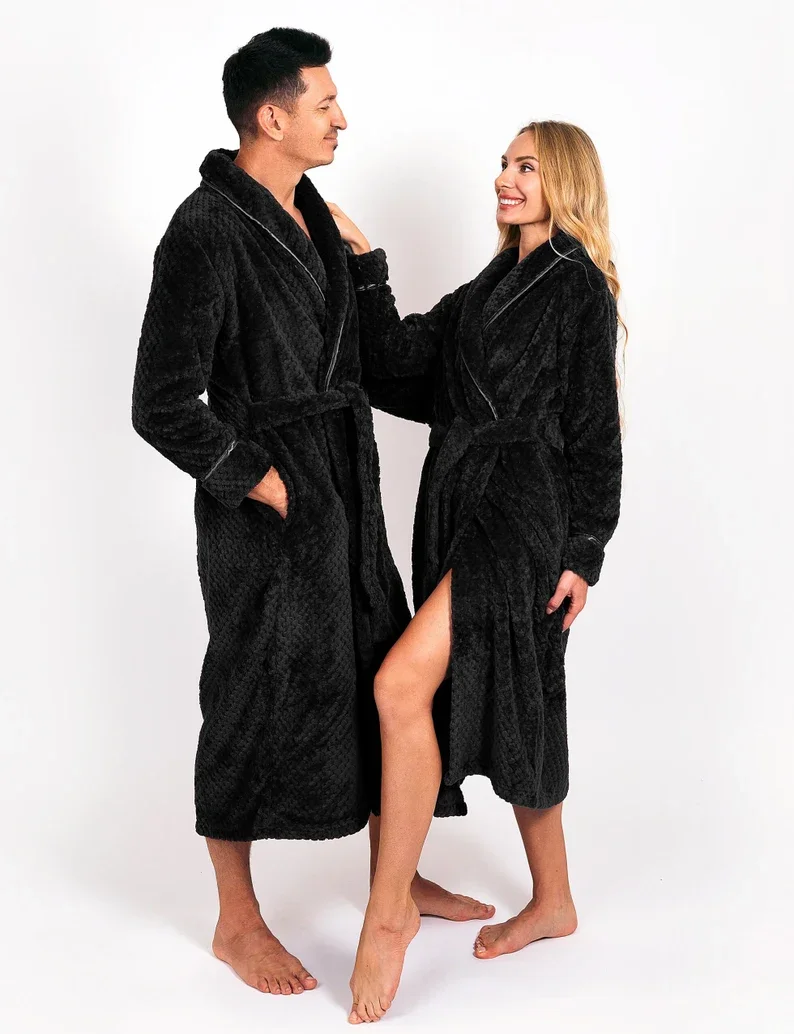 Personalised Ladies Plus Sizes Dressing Gown Super Soft Womens Robe  Housecoat | eBay