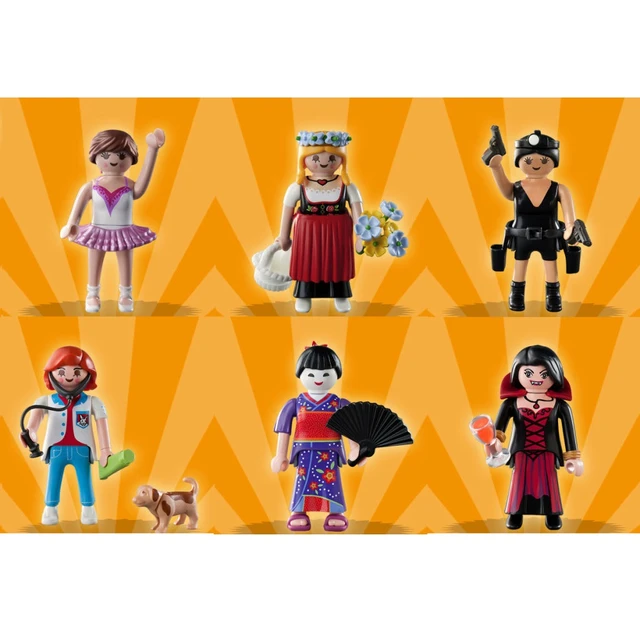 playmobil figures fille girl series 1, 2, 3, 4, 5, 6, 8, 9, 10