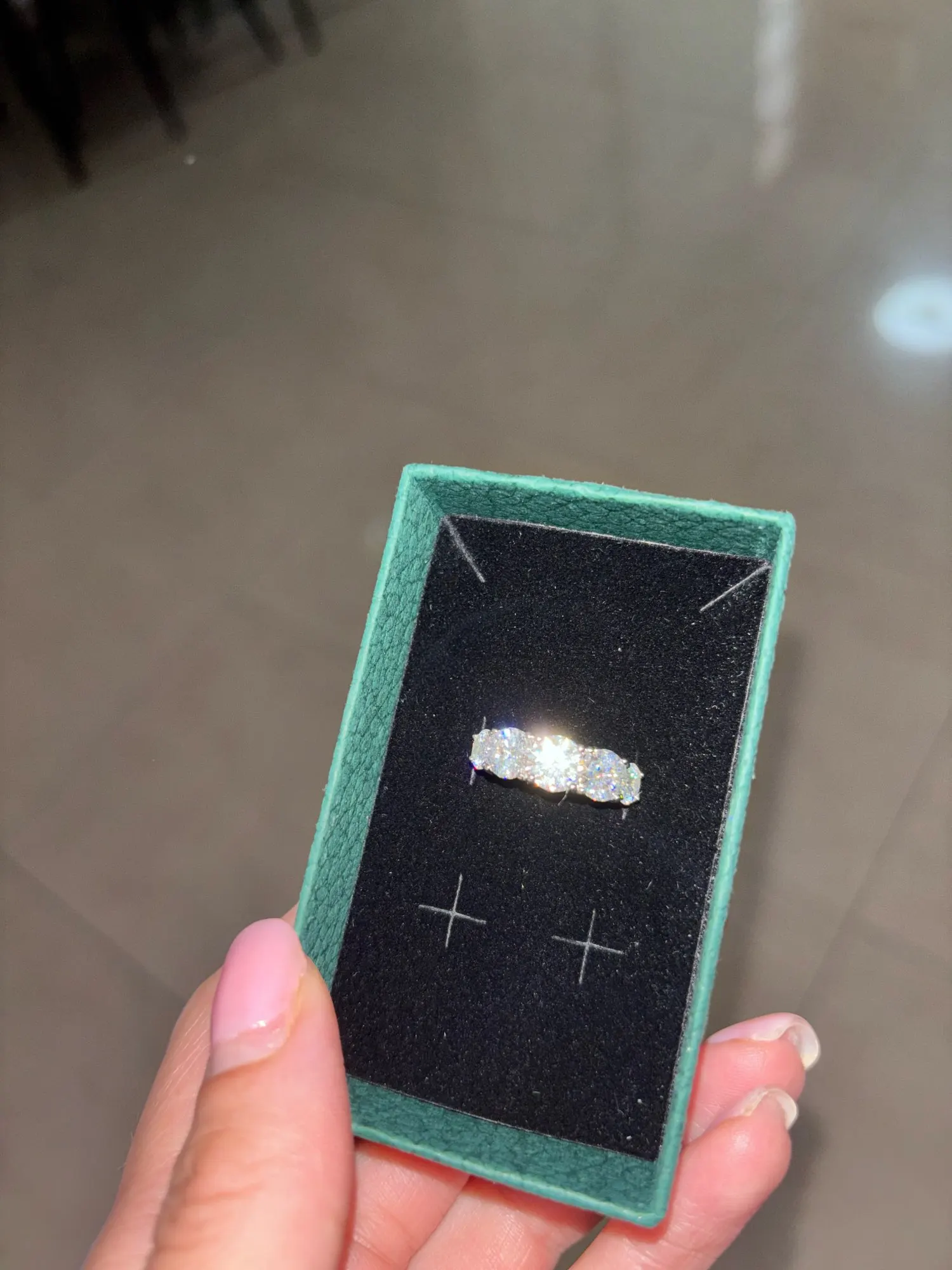 "Rochelle" Moissanite Ring