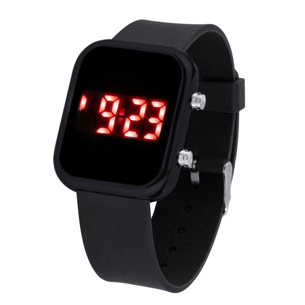 2025 Digital Watches for Women Sports Watches LED Wristwatch Ladies Silicone Strap Elegant Electronic Clock Relojes Digitales - 6
