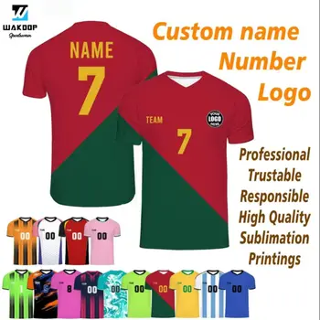 Custom Soccer Jersey Personalized Team Name Number Sports Shirt Customize Futbol Logo Jerseys for Kids Men Boys Youth 1