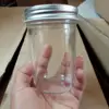 Empty Glass Taper Jar Mason Jar with Screw Metal Lid Family Size 100ML To 730ML MOQ1500 Wholesale Price and Custom Logo Inbox Us 5