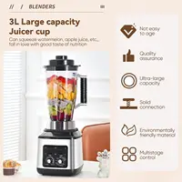 Mélangeur de Table puissant 9500W, presse-agrumes, machine à Smoothie 3 en 1, récipient 0.5/1.5/3L, robot culinaire, mélangeur pour glace, noix et fruits 5