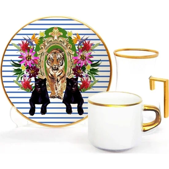 

Турецкий кофейный набор Toygar Asena из 6 кошек