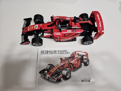 ToylinX F1 RC Race Cars Building Sets MOC Remote Control Car Building Blocks Car Cool Collectible Model Car Kits Building Toys photo review