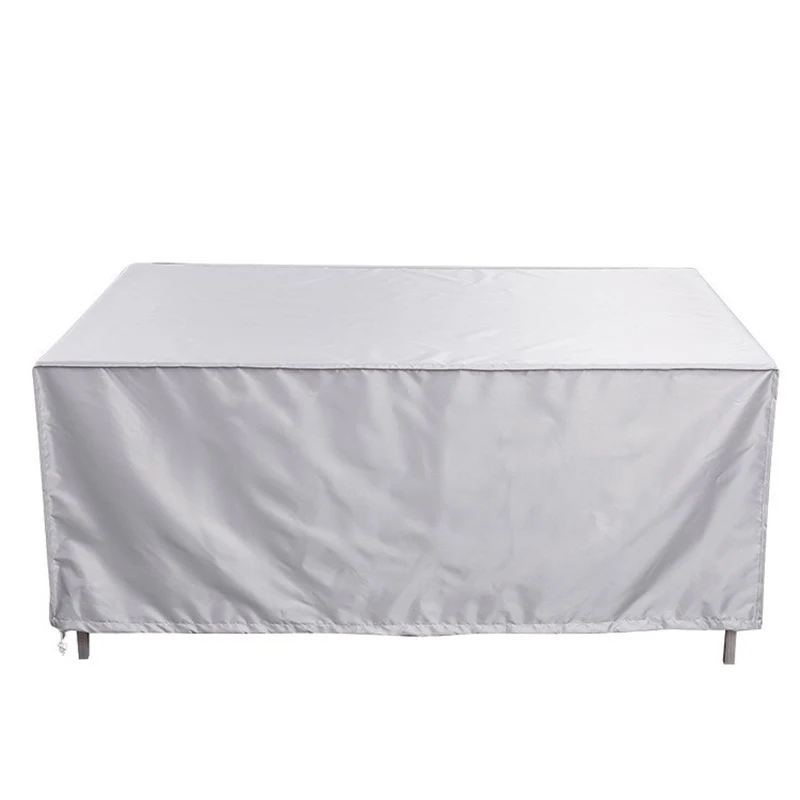 1 Piece Garden Furniture Cover Waterproof And Windproof Uv 210D Oxford Cloth Protective Cover For Garden Table 6