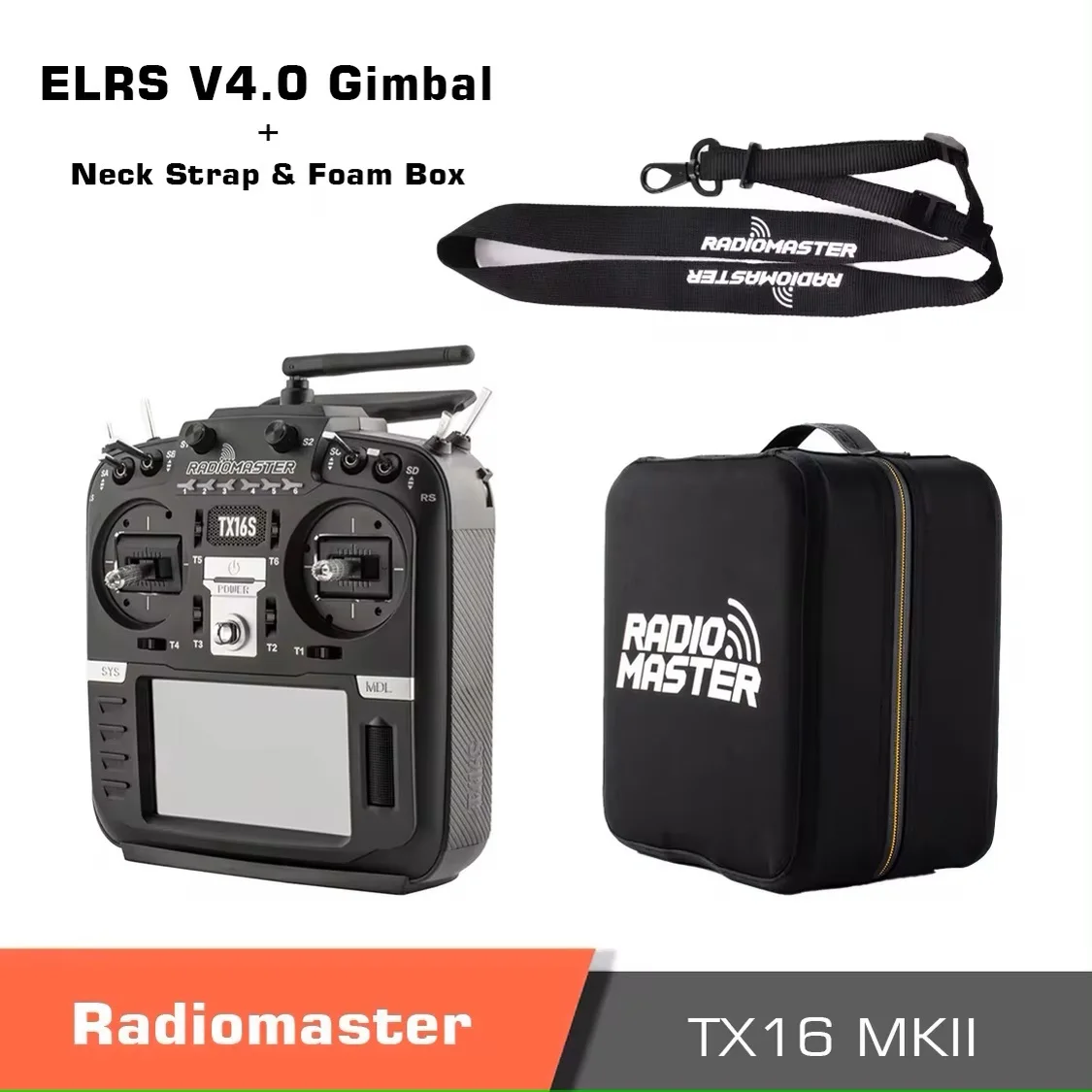 RadioMaster TX16S MKⅡ4in1純正バッグ付き RadioMaster TX16S MKⅡ4in1純正バッグ付き - メルカリ