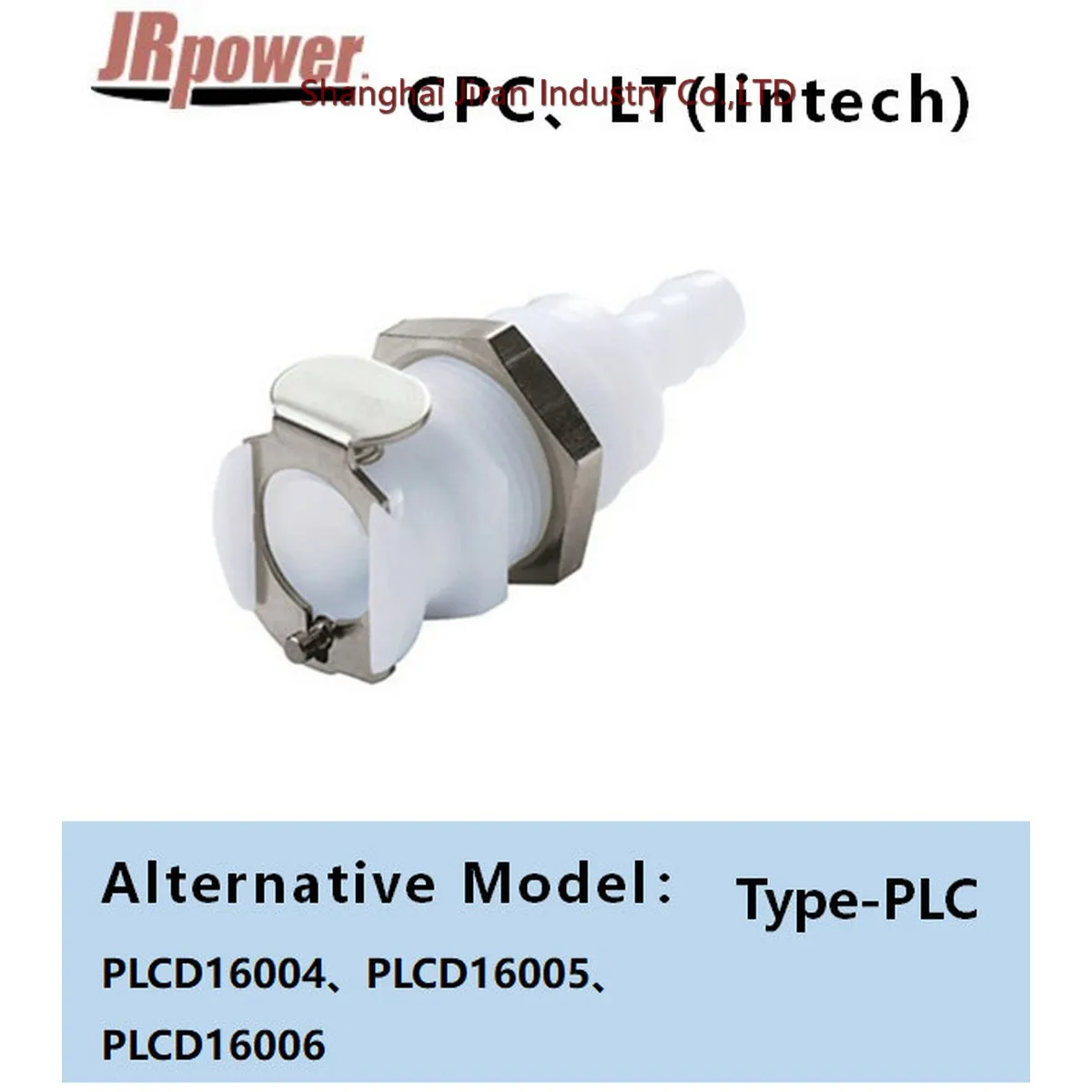 

JR-PLC|5pcs Rerfectsubstitute CPC quick connector coupling PLCD16004 PLCD16005 PLCD16006