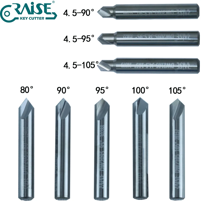 Raise Key Cutter Strong Drilling Dimple Cutter For Vertical Key Machine Dimple Key Cutting