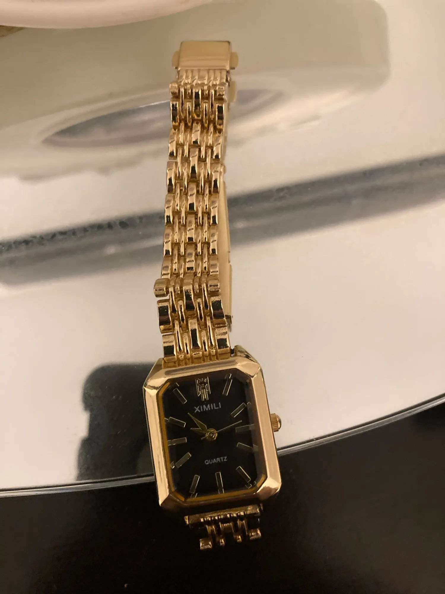 Women's 32mm Square Quartz Watch photo review