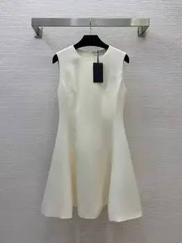 Tight and slim square collar knitted dress with short sleeves 2025 summer new style temperament sexy hot girl hip long skirt 1