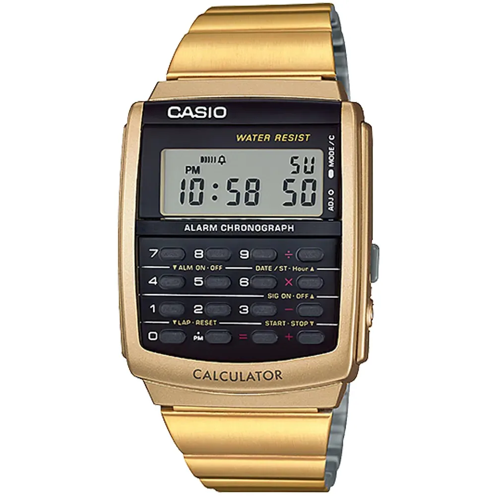 Vintage Iconic Casio Ca506G-9Av Time Calculator World Time Alarm Cronometro Dual Time