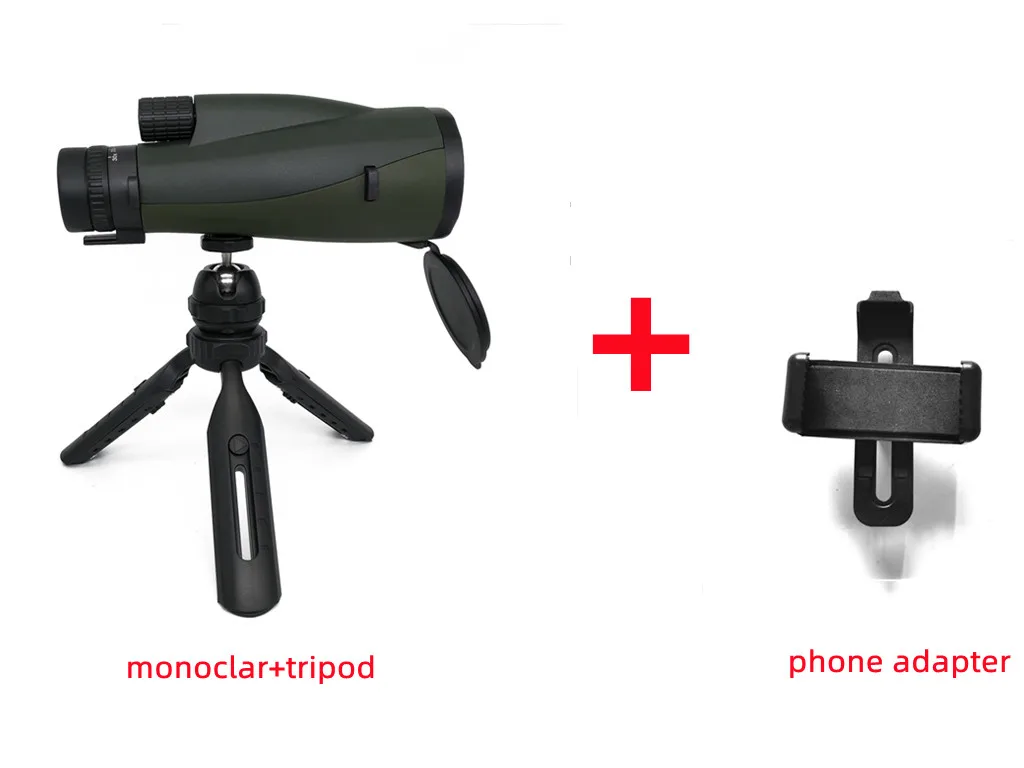 Comprar Telescopio Monocular de alta potencia con Zoom potente 8-20x50,  monoculares de prisma Fmc Bak4 de largo alcance de vidrio óptico