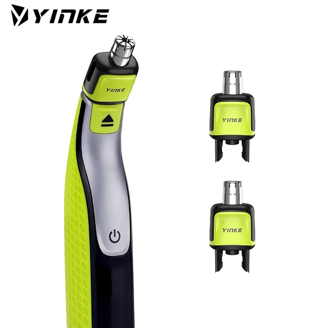 Yinke Nose Hair Trimmer Replacement Heads Compatible with Philips One Blade  & One Blade Pro Shaver Waterproof Dual Edge Blades - AliExpress