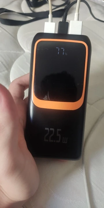 QOOVI Power Bank 20000mAh External Large Battery Capacity PD 22.5W Fast Charging Portable Charger Powerbank photo review