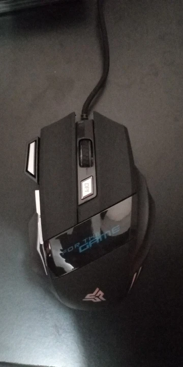 Mouse gamer para jogo computador 3200dpi com LED laser X7 USB Botões Profissional photo review