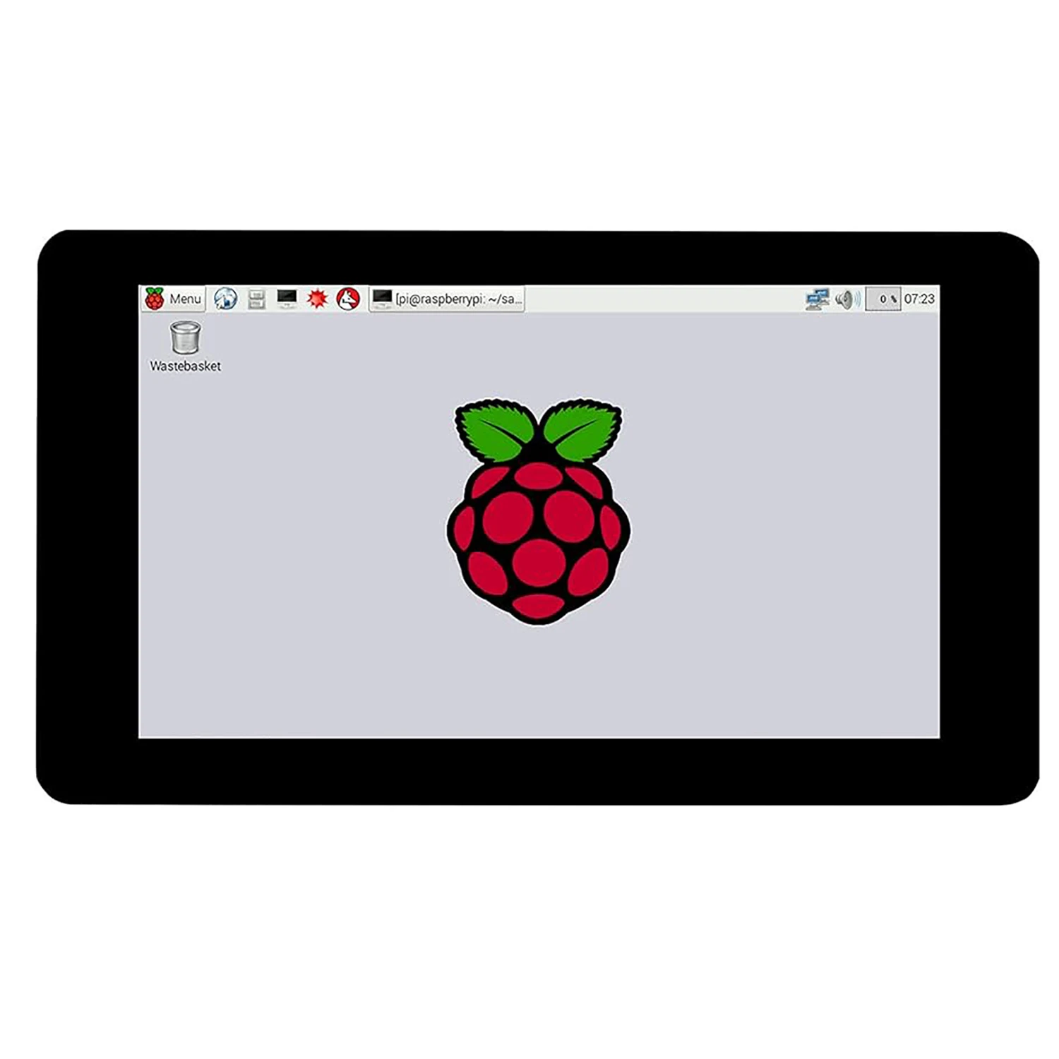 Osoyoo 7 Pollici Dsi Touch Screen Display Lcd Monitor Touchscreen Capacitivo Portatile Con Custodia Per Cornice Per Raspberry Pi 4 3 3B + 2