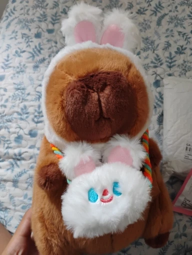 Hatted Capybara Plushies - Squeaky Purse Edition photo review