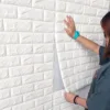 1-30Pcs 35cmx30 3D Wall Panels Stickers Wallpaper DIY Waterproof for Living Room Bedroom Kitchen Background Decoration 2