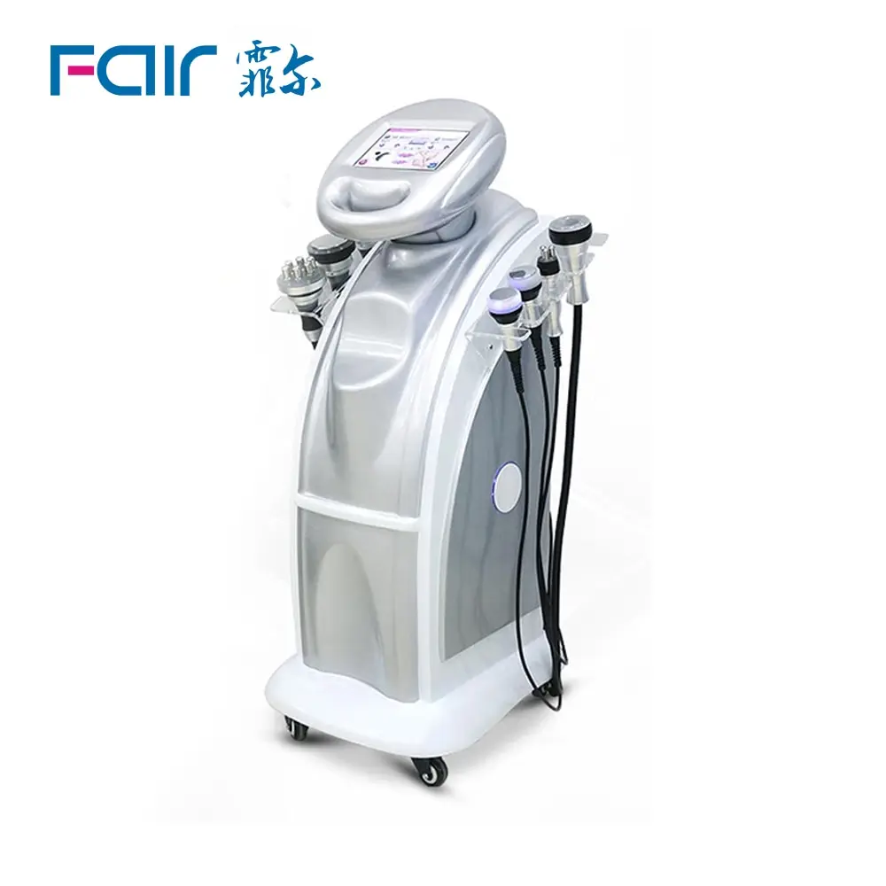 

8 in1 Cavitation Ultrasonic Fat Burning Cellulite Removal 80K Vacuum Slimming Body Massage Blasting fat Multi-function machine