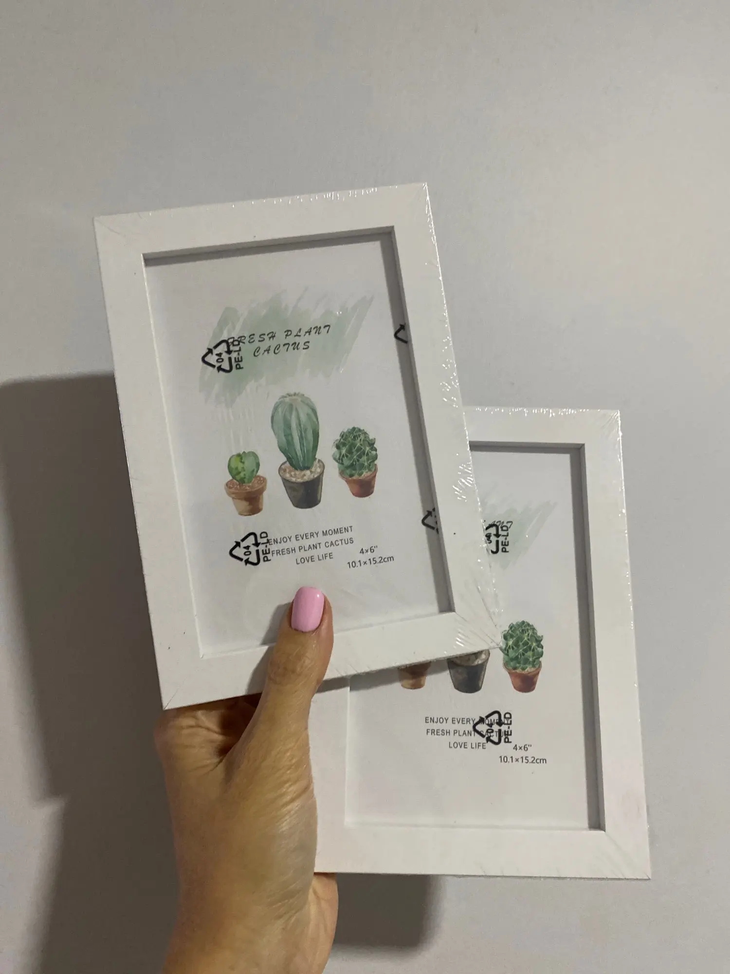 Natural Wooden Picture Frames Classic Photo Frame For Wall Hanging With Plexiglass 9X13 10X15 13X18cm Pictures Frame Photo Decor photo review