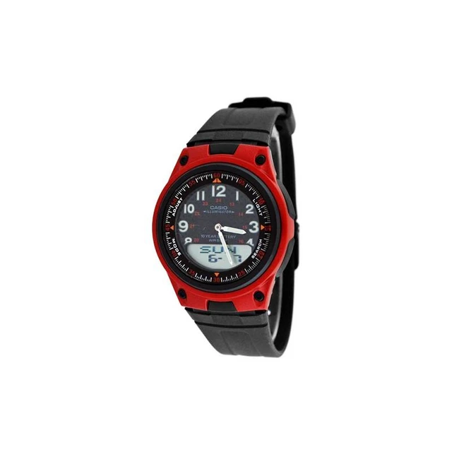 Casio aw-80-4b Digital Analog Men led Light 50m water Resistant Watch -  AliExpress
