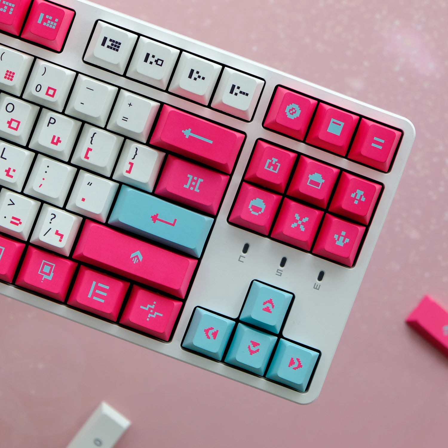 MX ġ 130 Ű 帮 Űĸ, ü  GMK Űĸ, PBT  ȭ  Ű  ׸ Űĸ