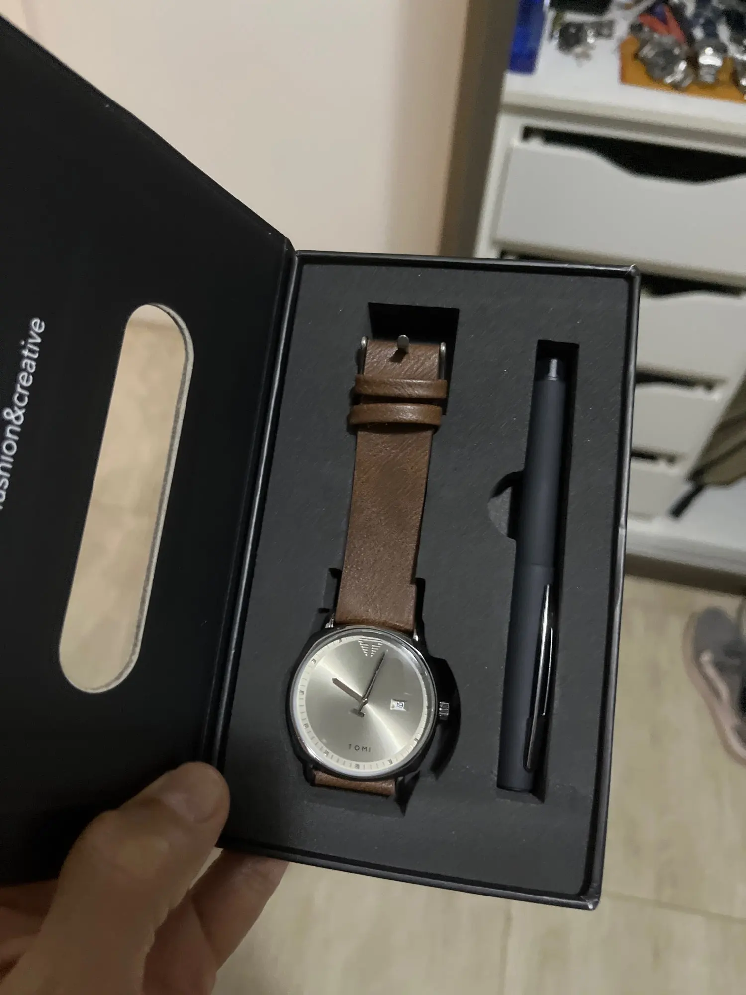 TOMI™ Executive Duo Gift Set – Watch & Pen photo review