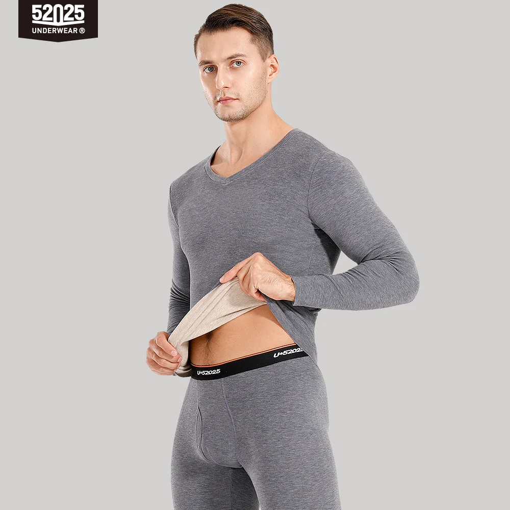 52025 Men Thermal Underwear Women Thermal Underwear Warm Fleece