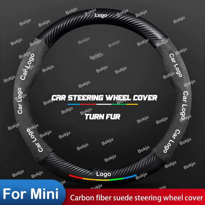 Coprivolante Per Auto In Pelle Scamosciata Per Mini Cooper R50 R51 R53 R55 R56 R57 R59 R60 R61 R62 F54 F55 F56 F60 F60 Styling Jcw Coope