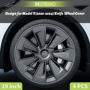 4PCS 19-Inch Tesla Model Y Wheel Covers 1