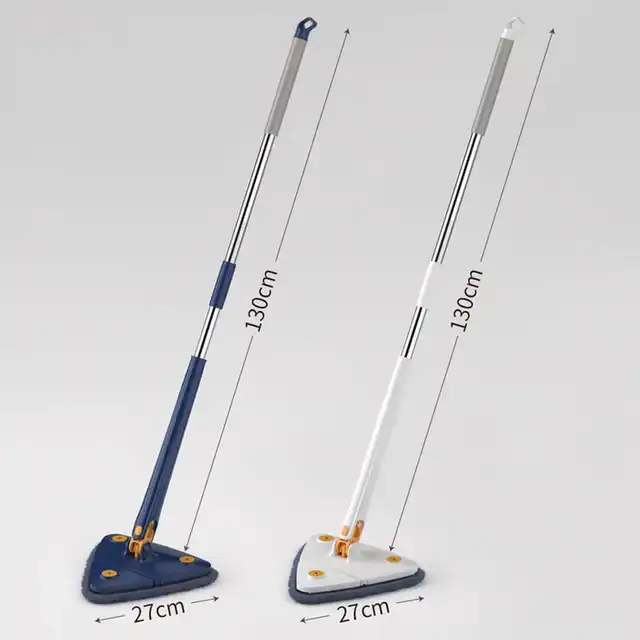 Triangular wet and dry use mop for cleaning 6
