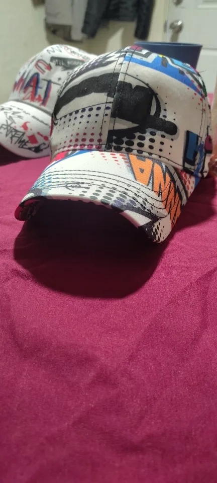 Unisex Letter Printing Snapback Baseball Caps photo review