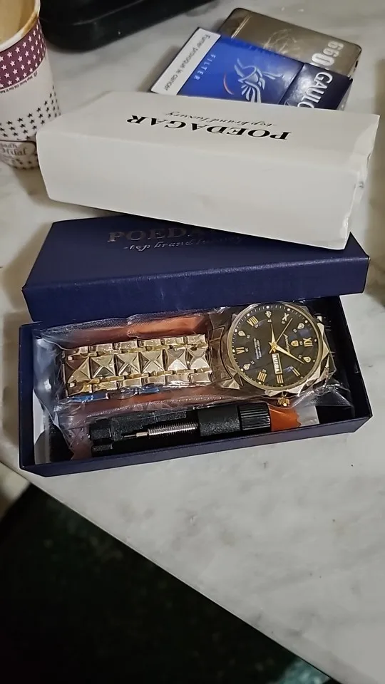 POEDAGAR Luxury Man Wristwatch photo review