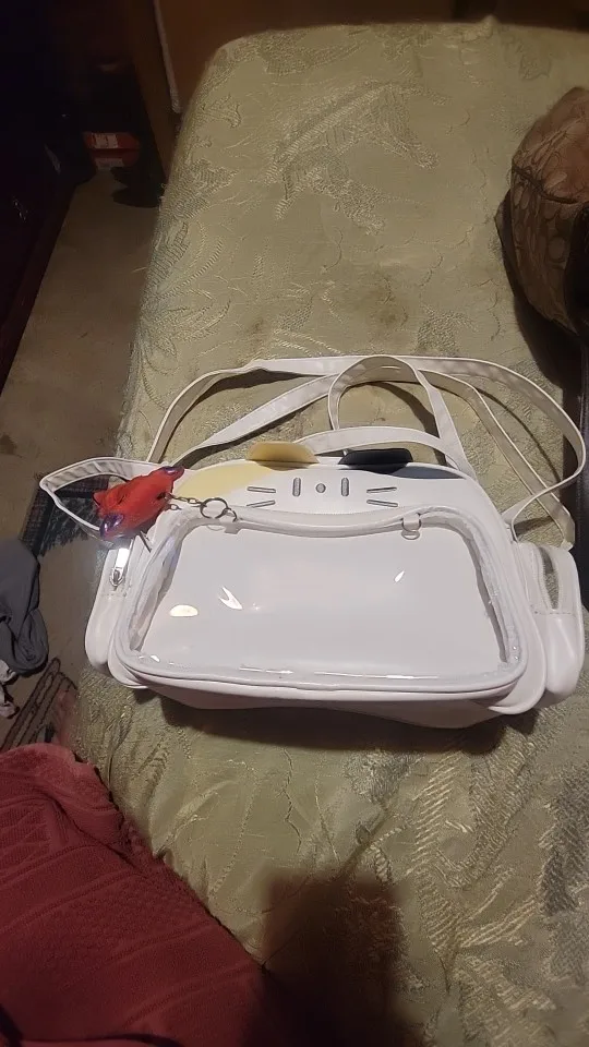 Vegan Leather Neko Bag - Harakuju Aesthetic photo review