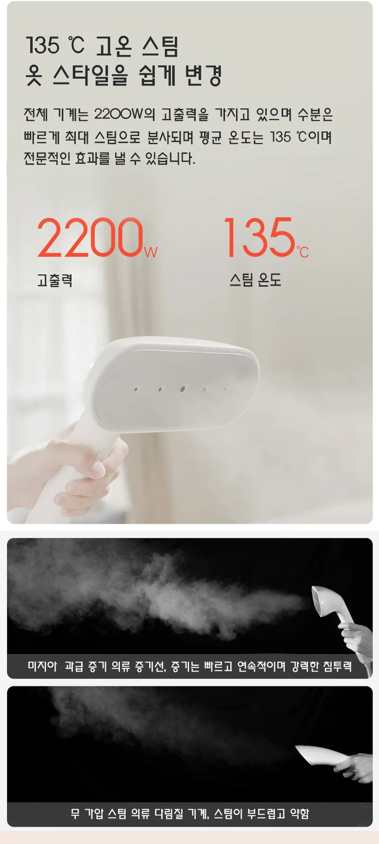 Xiaomi Stand Type Steam Iron Mini Steam Iron Iron Steamer Garment