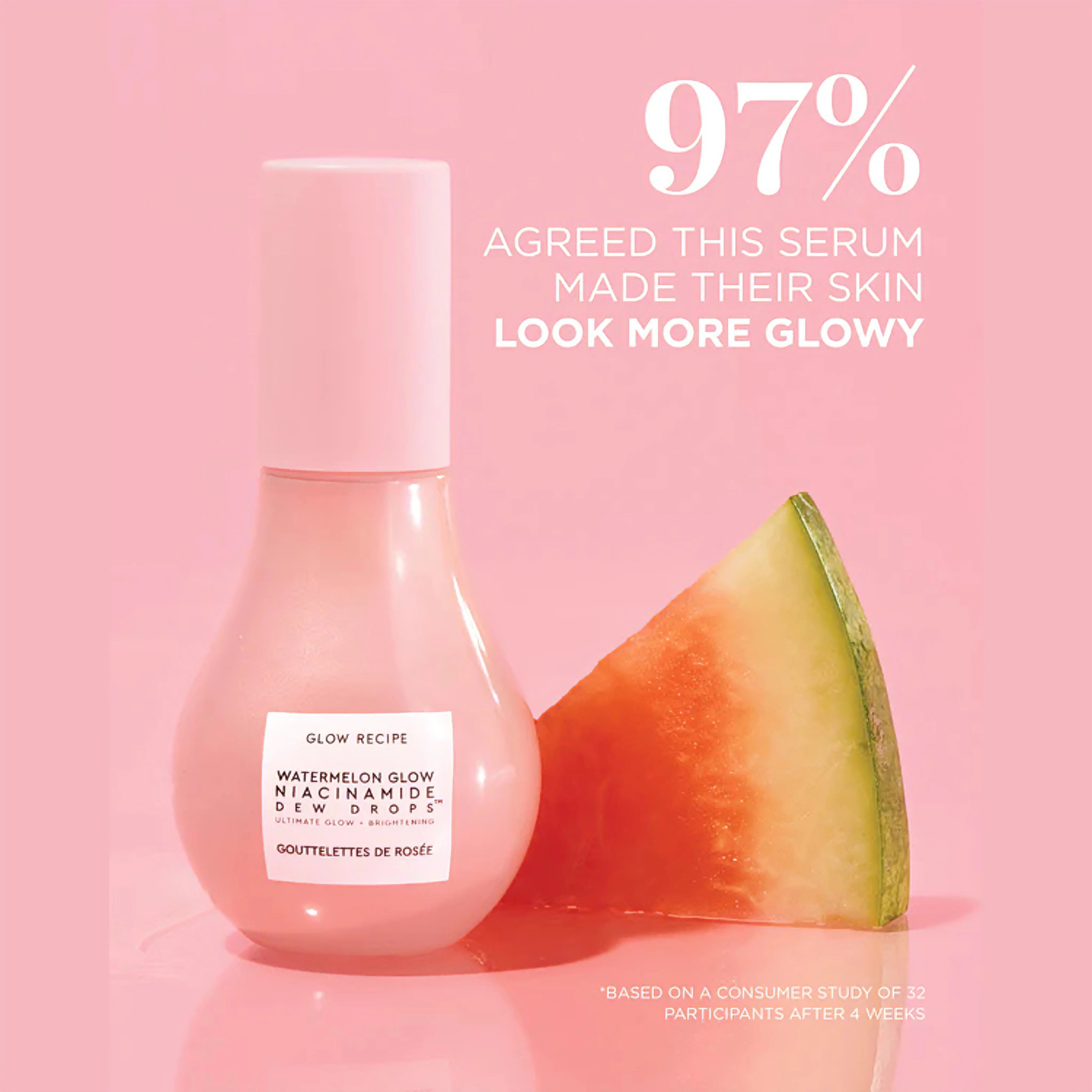 40 mL Skin care GLOW RECIPE Watermelon glow Nicotinamide DEW DROPS face creams  facial cleansing 5