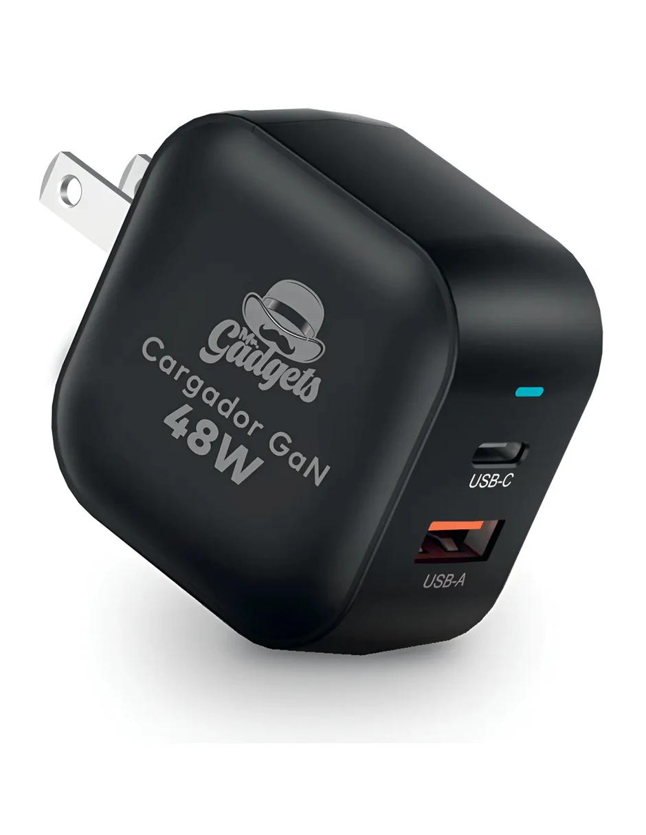 Cargador Carga Ultra Rapida Usb Tipo C Pd 48w 2 Puertos