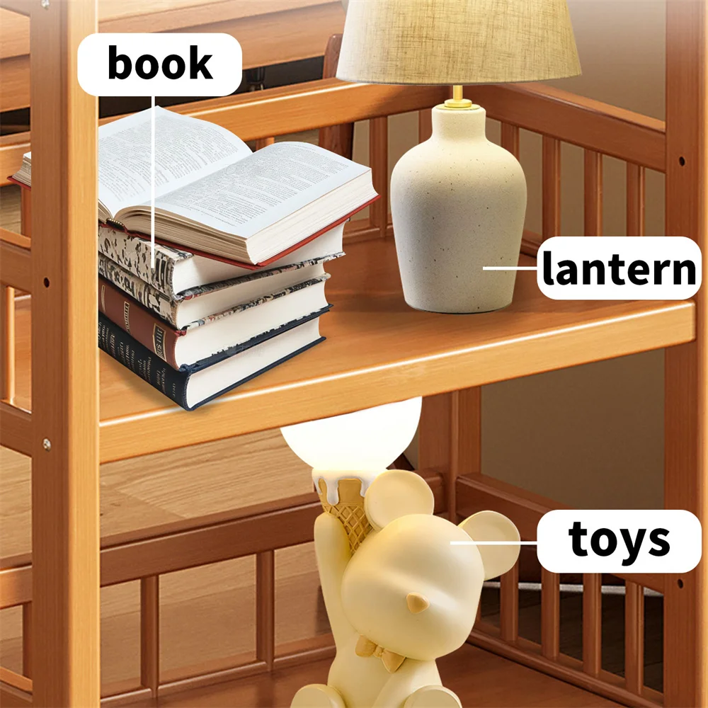 50*30*80CM Storage Organizer Rack Utility Bamboo Home Kitchen Trolley Shelf Multifunctional Movable Gap Snack Storage Rack