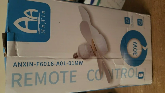 Ventilador de Teto LED Fan Light com Controle Remoto – Iluminação e Conforto photo review