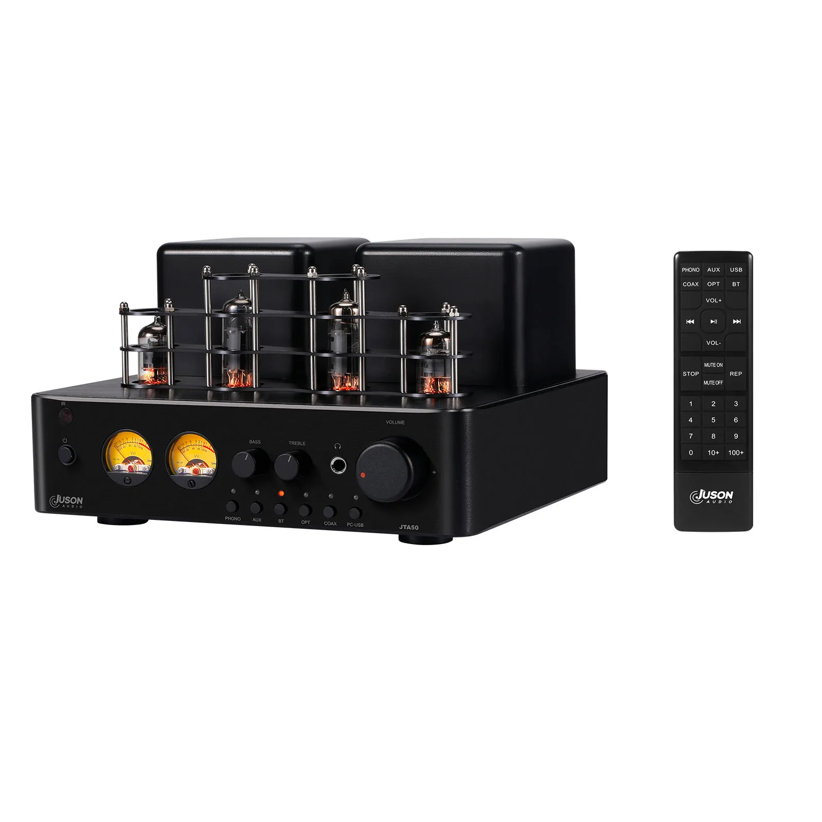 Juson Audio JTA50-オーディオチューブアンプ、Hi-Fi真空、青色の歯