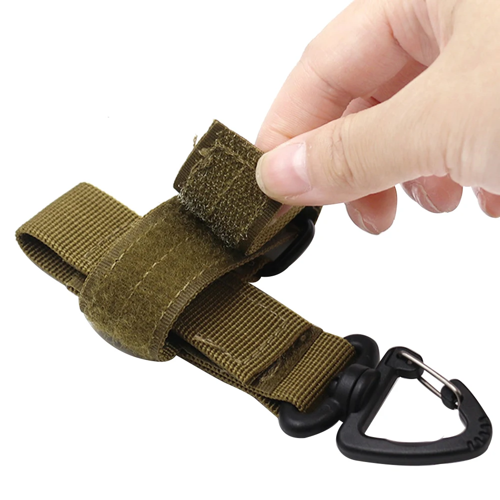 Porte-gants avec sangle isotStrap, crochet polyvalent, stockage de  ULd'escalade en plein air, boucle de confrontation de camping