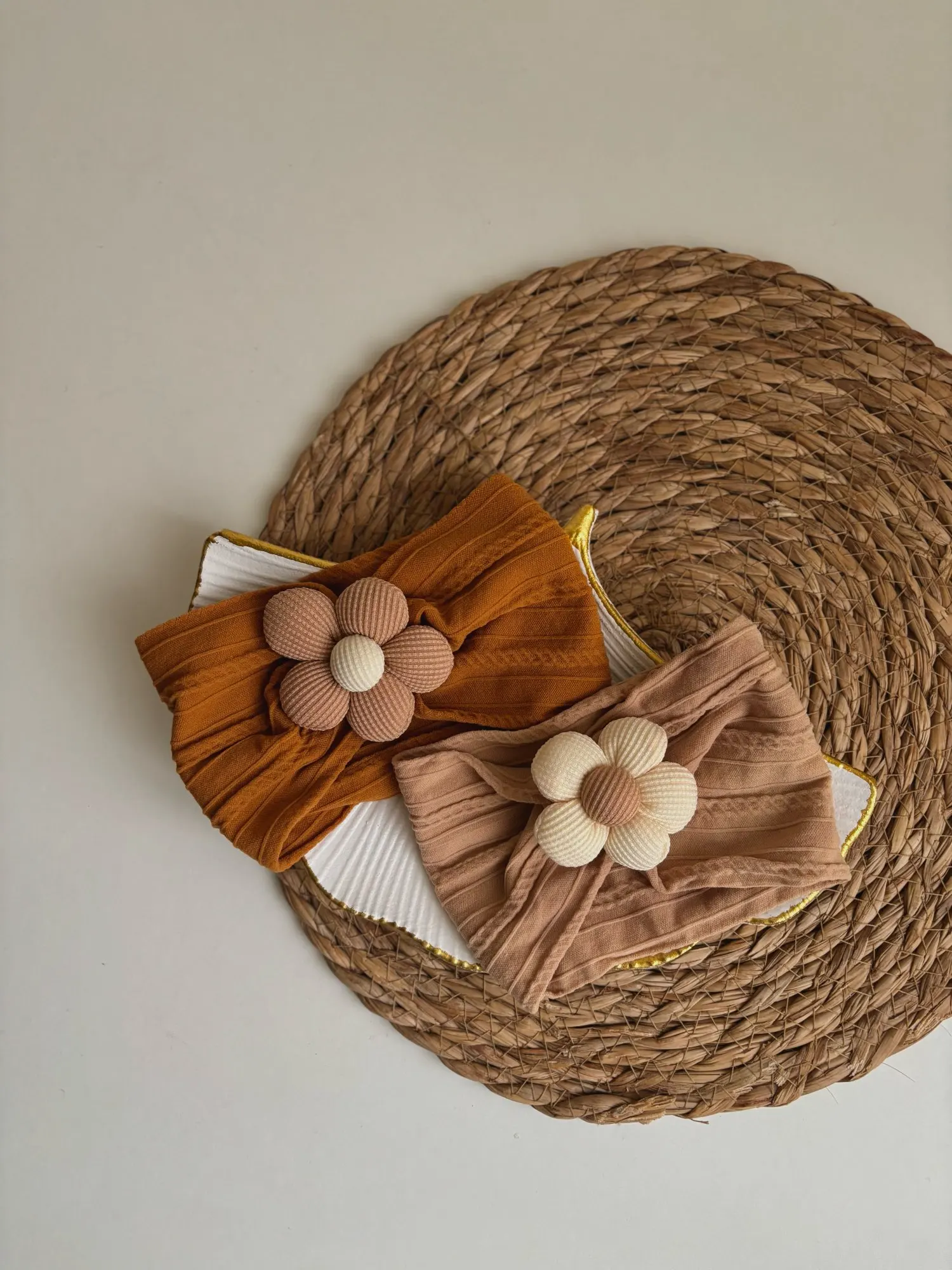 Cute Floral Nylon Baby Headband photo review