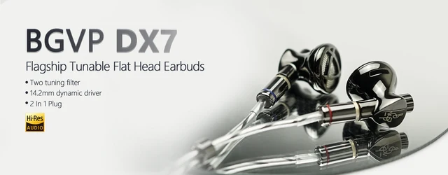 bgvp dma  骨伝導ドライバー搭 2BA+2BCD+1DD BGVP DMA」 Knowles&Sonion製BAと骨伝導ユニット搭載の2BA+1DD+