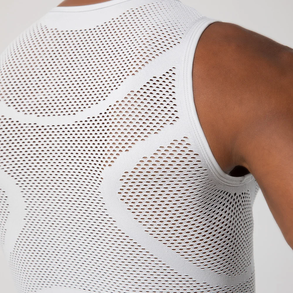 Maillot Cyclisme Couche De Base Homme - Respirant, Séchage Rapide, Maille Légère, Sans Manches