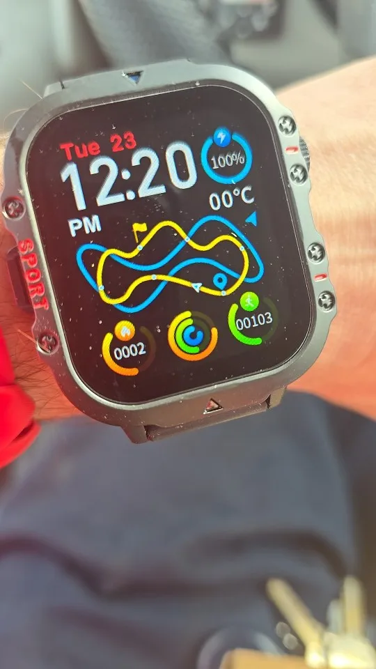 2025 Xiaomi Military Smart Watch IP68 5ATM Sports Fitness Tracker photo review